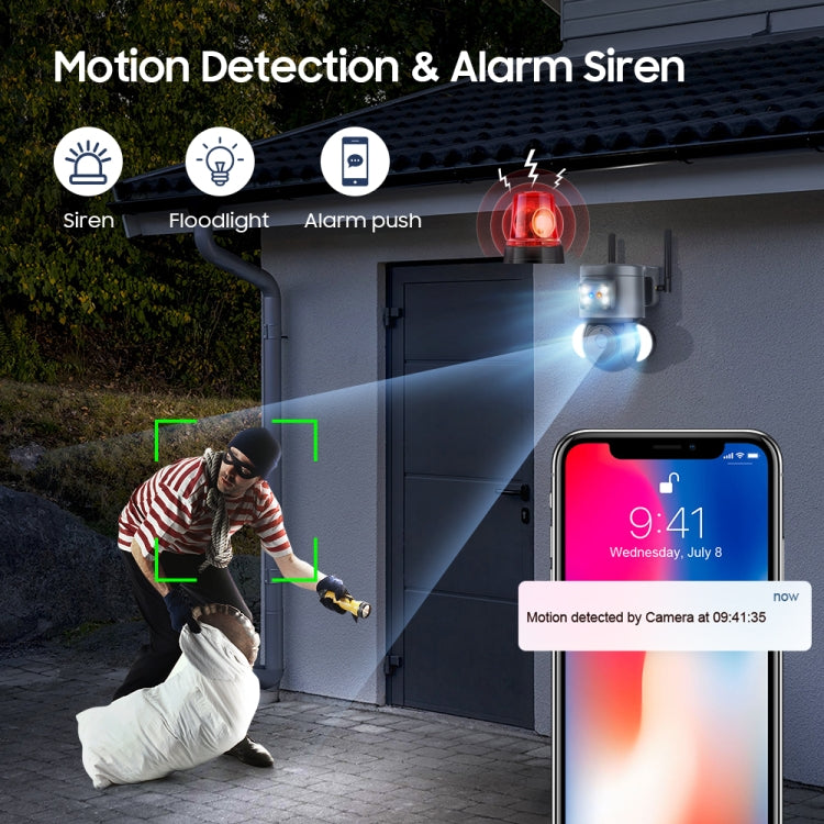 4MP 4G Smart Security Floodlight Camera Support Two-way Audio / Night Vision, ST-429-4M-TY-4G 4MP 4G Smart Security Floodlight Camera Support Two-way Audio / Night Vision, ST-429-4M-TY-4G